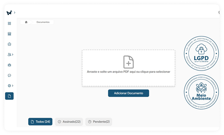 Assinatura de Contrato Digital